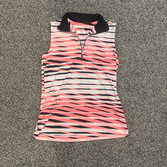 TAIL activewear sleeveless 1/2 zip top ❤️ - Picture 2 of 7